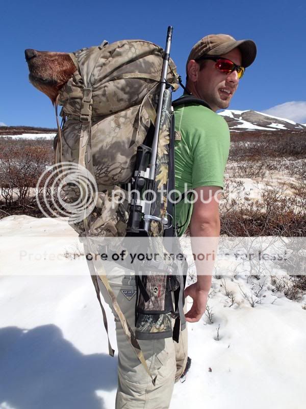 Kifaru gun bearer pack mounted sling 24hourcampfire